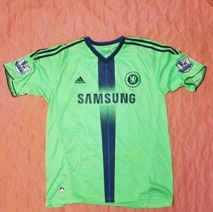 Adidas samsung Chelsea lime green jersey Adidas samsung Chelsea lime green jersey
